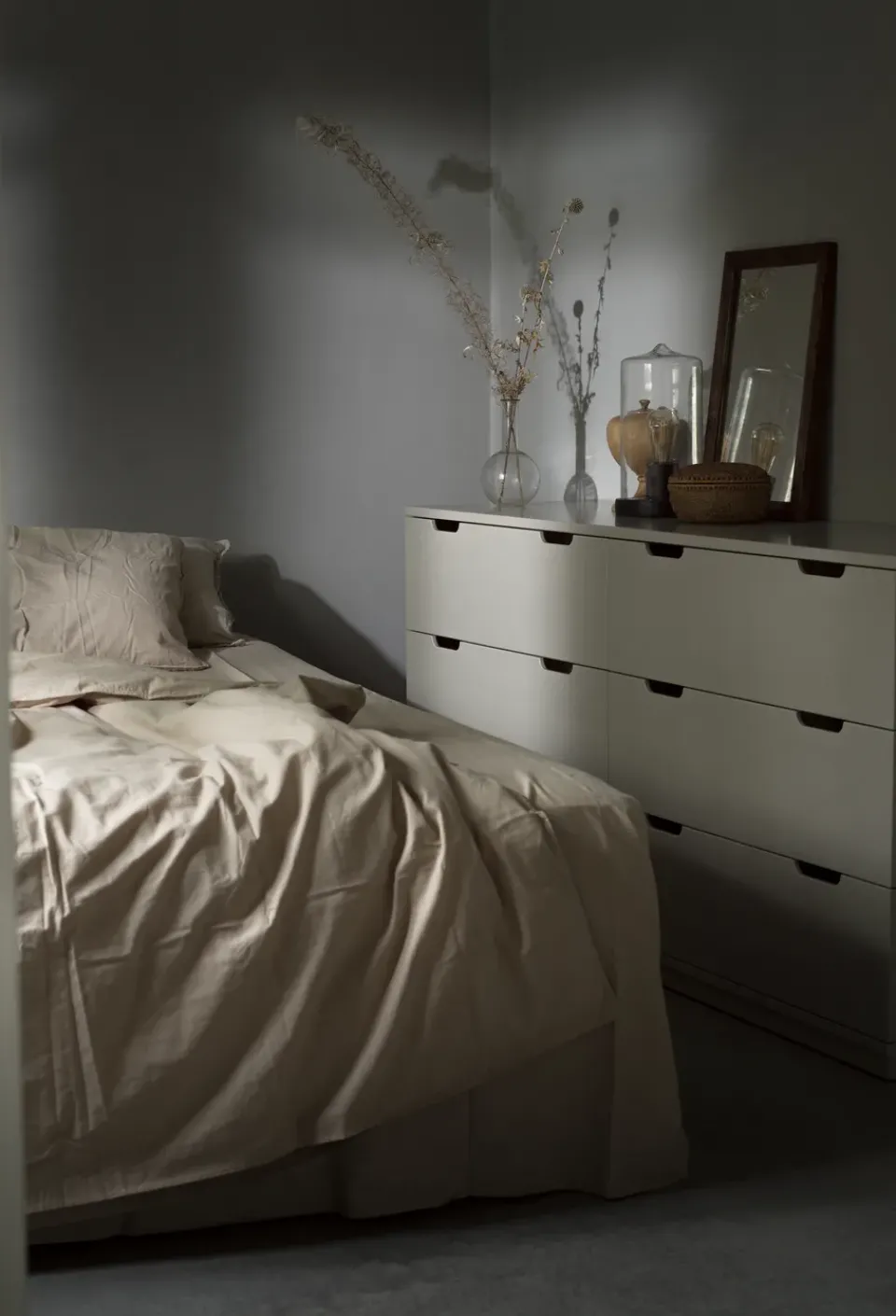 Dressers & Drawer Units|Dressers & Drawer Units^Mavis Aoko dresser double 6 drawers, lacquer White