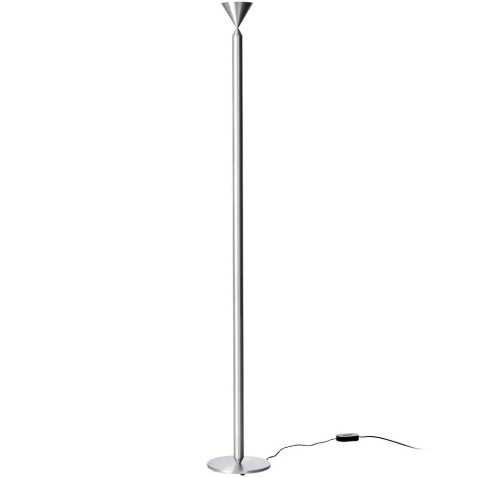 Hot Pholc Apollo 180 floor lamp, Aluminium Silver-coloured