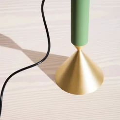 Clearance Pholc Apollo 39 pendant lamp, Forest, brass Green