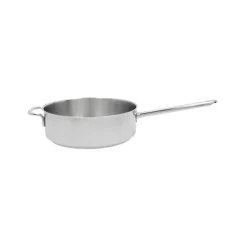 Outlet Demeyere Apollo 7 saute pan stainless steel, Ø24 cm Silver-coloured