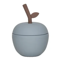 Children's Mugs^OYOY Apple cup, Dusty Blue