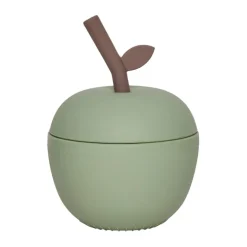 Coffee Cups|Children's Tableware^OYOY Apple cup, Green