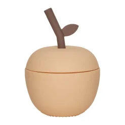 Online OYOY Apple cup, Peach Orange