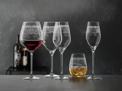 Wine Glasses^Spiegelau Arabesque Bordeaux red wine glass 81 cl 2-pack, Clear Transparent