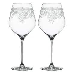 Discount Spiegelau Arabesque Burgundy red wine glass 84 cl 2-pack, Clear Transparent