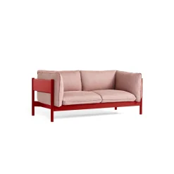 Sofas^HAY Arbour ECO 2-seater sofa, Re-wool 648 -burgundy beech Multi