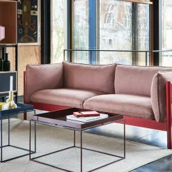 Sofas^HAY Arbour ECO 2-seater sofa, Re-wool 648 -burgundy beech Multi