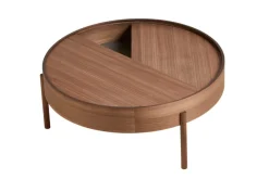 Coffee Tables^Woud Arc coffee table 89 cm, Walnut Brown