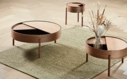 Coffee Tables^Woud Arc coffee table 89 cm, Walnut Brown