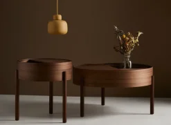 Coffee Tables^Woud Arc coffee table 89 cm, Walnut Brown