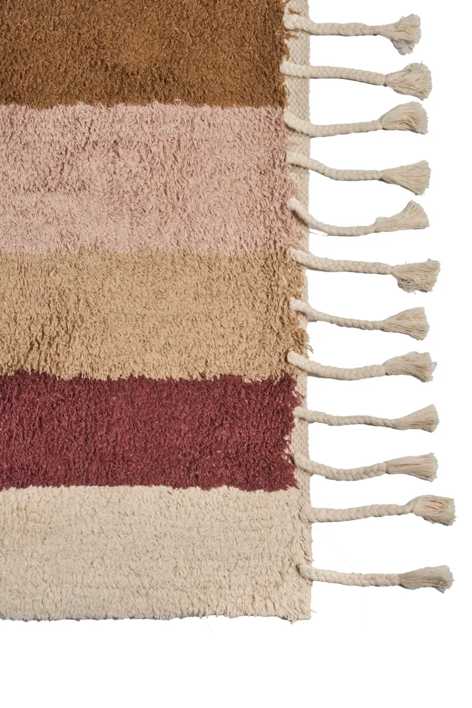 Woven Cotton Rugs^Scandi Living Arc of Colors rug 170x240 cm, Rose Pink