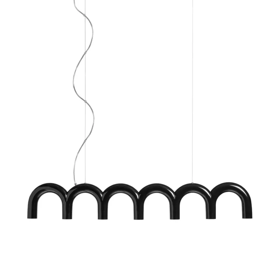Pendant Lamps^Oblure Arch pendant 125.6 cm, Black