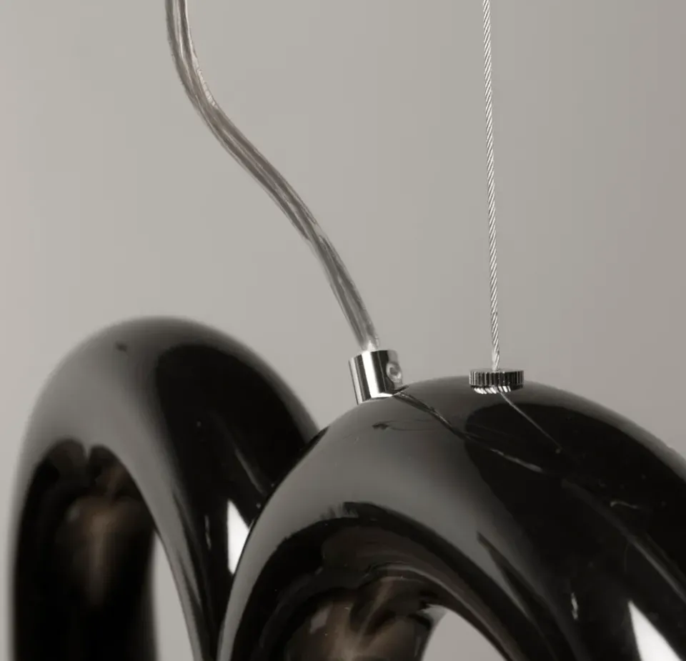 Pendant Lamps^Oblure Arch pendant 125.6 cm, Black