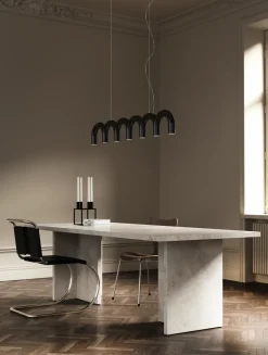 Pendant Lamps^Oblure Arch pendant 125.6 cm, Black