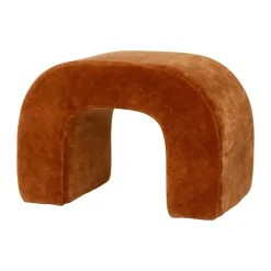 Sitting Poufs^URBAN NATURE CULTURE Arch puff 30x50 cm, Adobe Brown