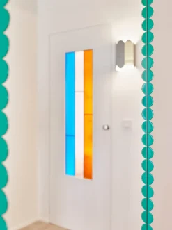 Online HAY Arcs Mirror Rectangle M mirror 50x133.5 cm, Green