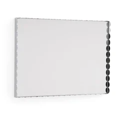 Discount HAY Arcs Mirror Rectangle S mirror 43.5x61.5 cm, Stainless steel Silver-coloured
