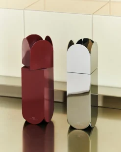 Salt & Pepper Grinders^HAY Arcs salt/pepper grinder 17 cm, Burgundy Red
