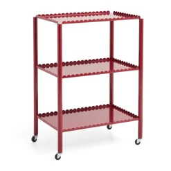 Serving Trolleys^HAY Arcs Trolley High serving trolley, Auburn Red