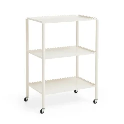 Sale HAY Arcs Trolley High serving trolley, Eggshell White