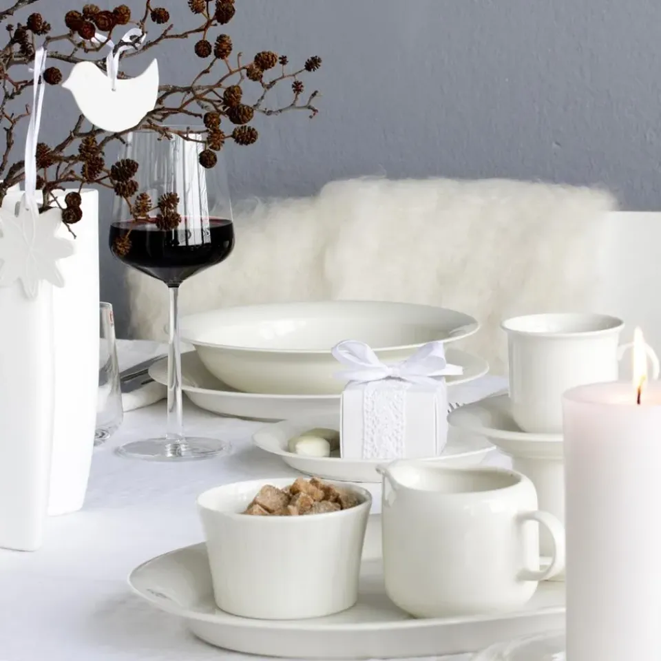 Outlet Arabia Arctica saucer, Ø13.5 cm White