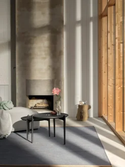 Coffee Tables^Design House Stockholm Aria coffee table, oak, Ø60x37 cm Black
