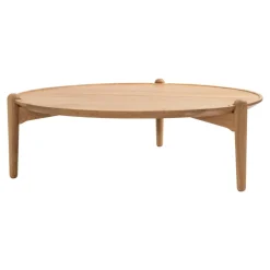 Sale Design House Stockholm Aria coffee table, Oak, Ø90x30 cm Brown