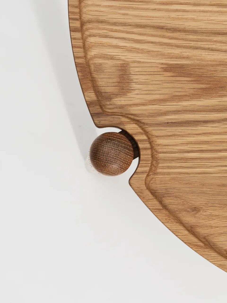 New Design House Stockholm Aria coffee table, Oak, Ø60x37 cm Brown