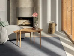 New Design House Stockholm Aria coffee table, Oak, Ø60x37 cm Brown