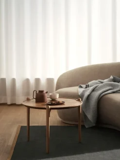 Online Design House Stockholm Aria coffee table, Oak, Ø60x46 cm Brown