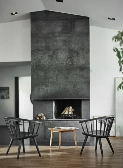 Armchairs & Footstools|Chairs^Stolab Arka lounge chair birch, Black