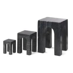 Clearance Gejst Arkis book end 3 pieces, Black White