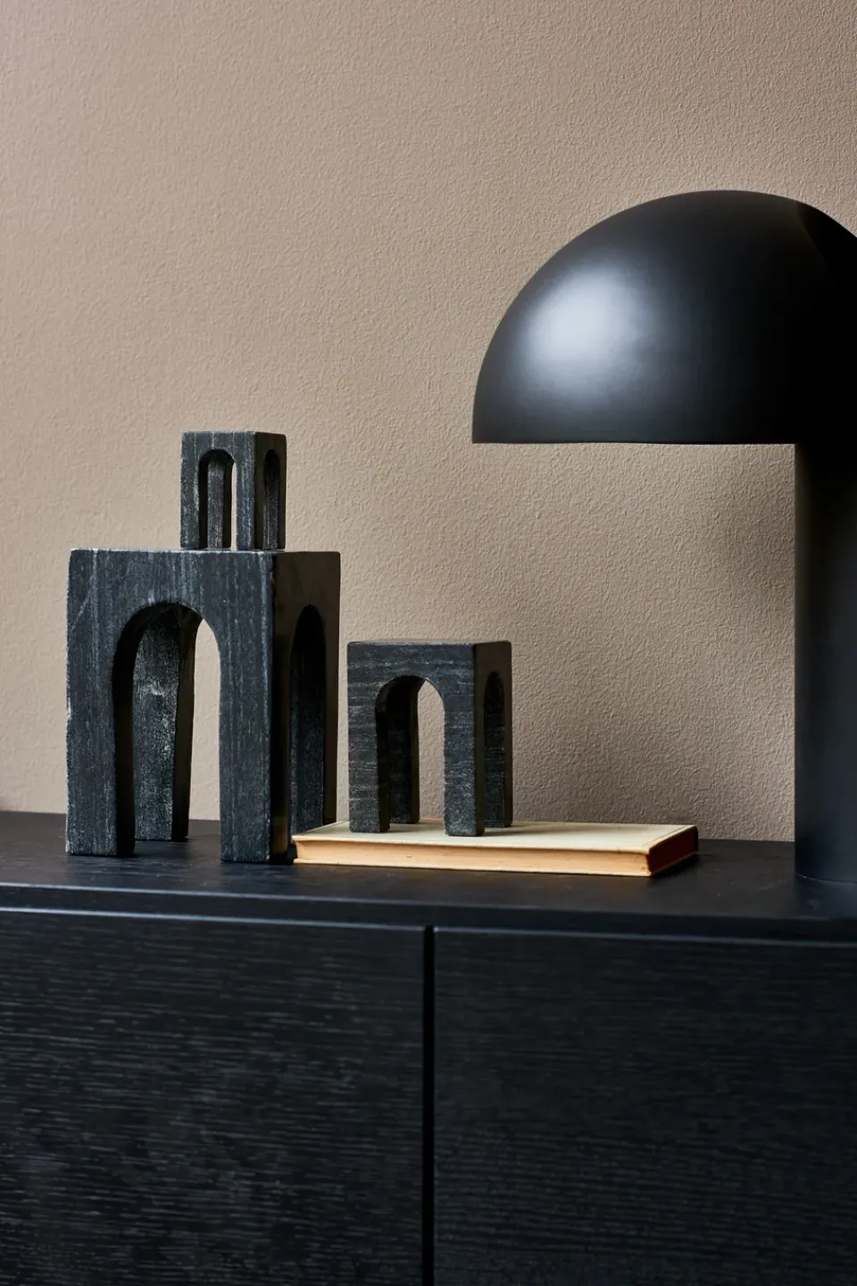 Clearance Gejst Arkis book end 3 pieces, Black White