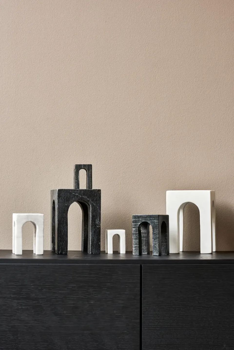 Clearance Gejst Arkis book end 3 pieces, Black White