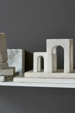Decorative Accessories^Gejst Arkis book end 3 pieces, White