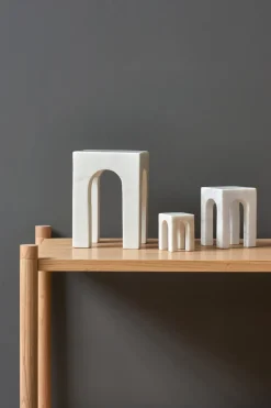 Decorative Accessories^Gejst Arkis book end 3 pieces, White
