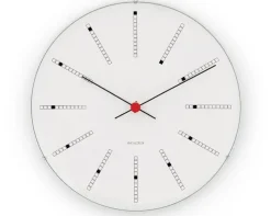 Best Arne Jacobsen Clocks Arne Jacobsen Bankers wall clock, Ø 210 mm White