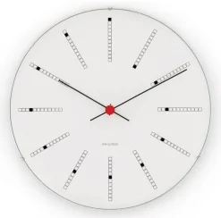 Wall Clocks^Arne Jacobsen Clocks Arne Jacobsen Bankers wall clock, Ø 290 mm White