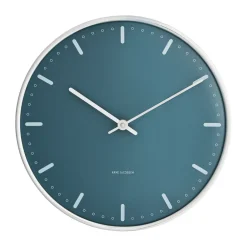 Wall Clocks^Arne Jacobsen Clocks Arne Jacobsen City Hall, , Ø21 cm Blue