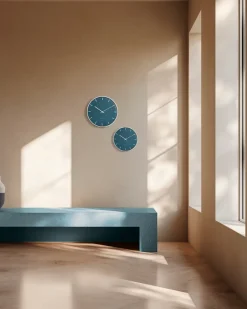 Wall Clocks^Arne Jacobsen Clocks Arne Jacobsen City Hall, , Ø21 cm Blue
