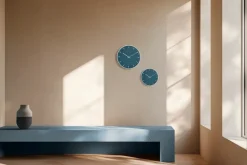 Arne Jacobsen Clocks Arne Jacobsen City Hall, , Ø29 cm Blue