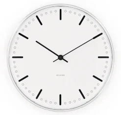 Hot Arne Jacobsen Clocks Arne Jacobsen City Hall, , Ø29 cm White