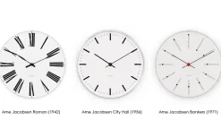 Hot Arne Jacobsen Clocks Arne Jacobsen City Hall, , Ø29 cm White