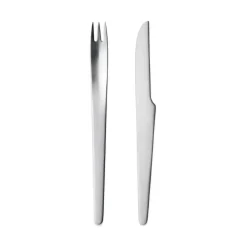 Cutlery Sets^Georg Jensen Arne Jacobsen dessert cutlery, 8 pieces Silver-coloured