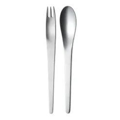 Discount Georg Jensen Arne Jacobsen serving set, 2 pieces Silver-coloured