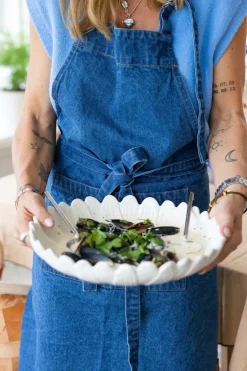 Aprons^Sagaform Aron denim apron 70x90 cm, Blue