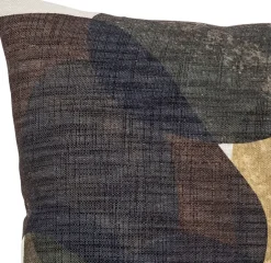Bloomingville Arona cushion 45x45 cm, White- Brown