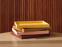 Decorative Accessories|Decorative Trays^Montana Arrange tray large 35.3x44.1 cm, Masala Brown