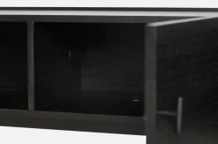 Online Woud Array side table, low, 150 cm, oak Black