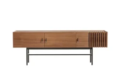 T.V & Media Units|T.V & Media Units^Woud Array side table, low, 150 cm, Walnut Brown